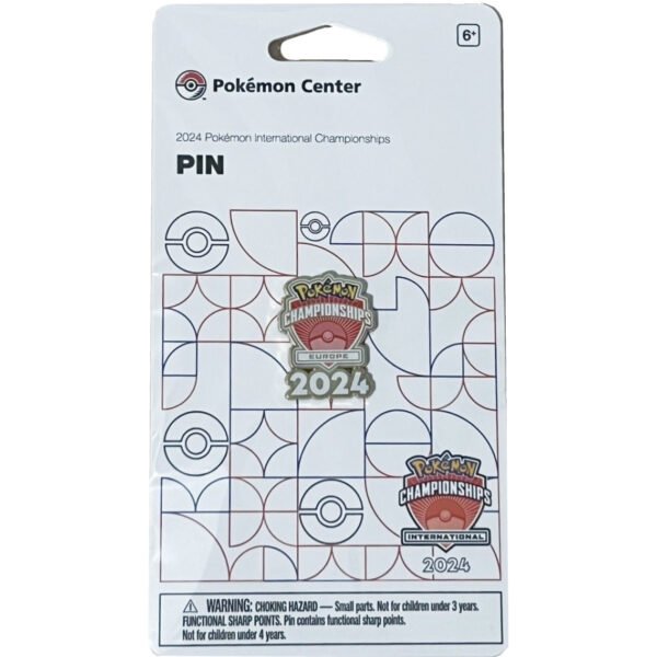 Pin - Champion Ships 2024 - Pokemon Center - Pokemon Originales Tcg